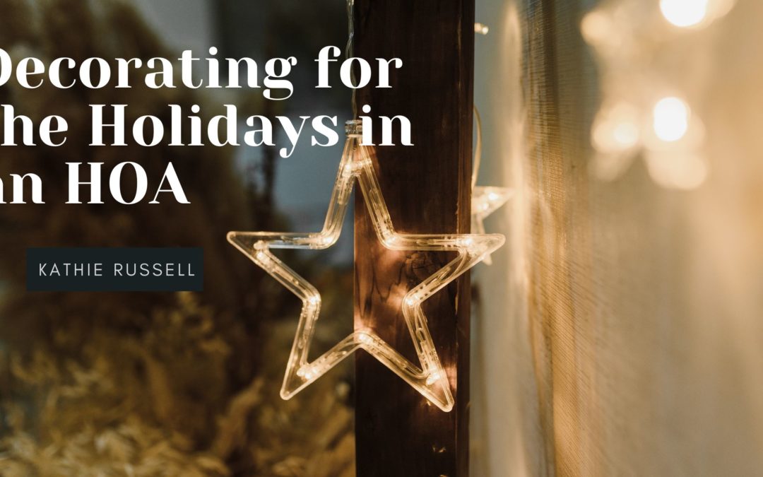Decorating for the Holidays in an HOA